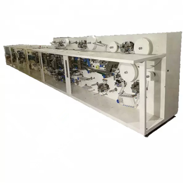 Longitudinal Wrapping Machine 縱向折疊系統:先進的衛生棉包機 - DNW Machines